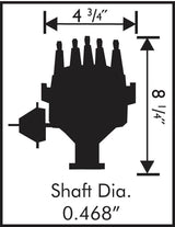 MSD Pro-Billet Ready-To-Run Distributor (MSD8352)