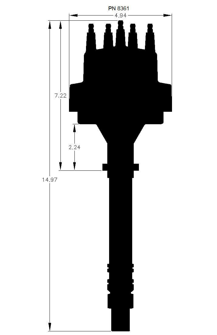 MSD Pro-Billet Street Distributors (MSD8361)