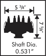 MSD Pro-Billet Crank Trigger Distributor (MSD8378)