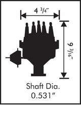 MSD Pro-Billet Ready-To-Run Distributor (MSD8383)