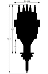 MSD Pro-Billet Ready-To-Run Distributor (MSD8386)