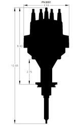MSD Pro-Billet Ready-To-Run Distributor (MSD8391)