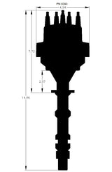 MSD Pro-Billet Ready-To-Run Distributor (MSD8393)