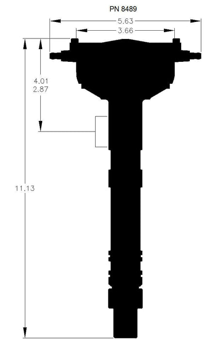 MSD Pro-Billet Crank Trigger Distributor (MSD8489)
