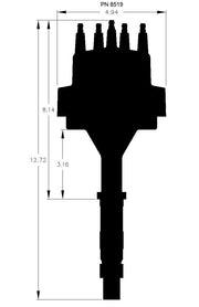 MSD Pro Billet Distributor (MSD8519)