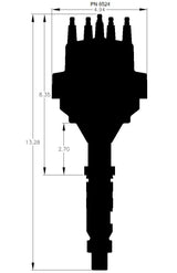 MSD Pro-Billet Ready-To-Run Distributor (MSD8524)