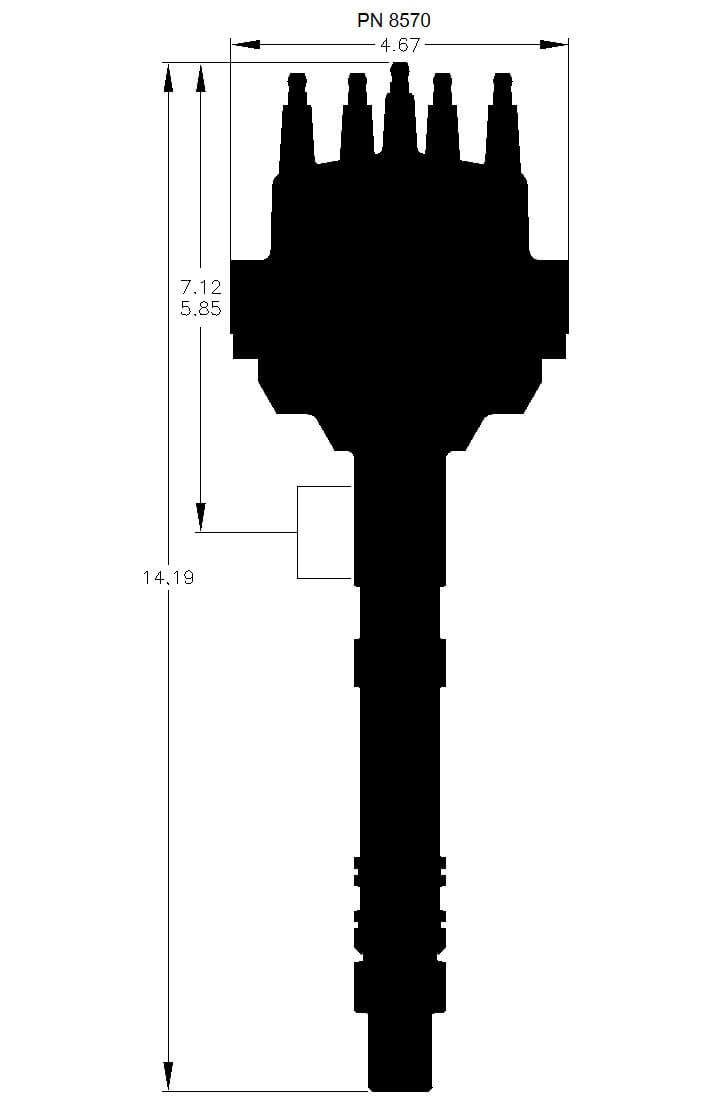 MSD Pro-Billet Distributor (MSD8570)