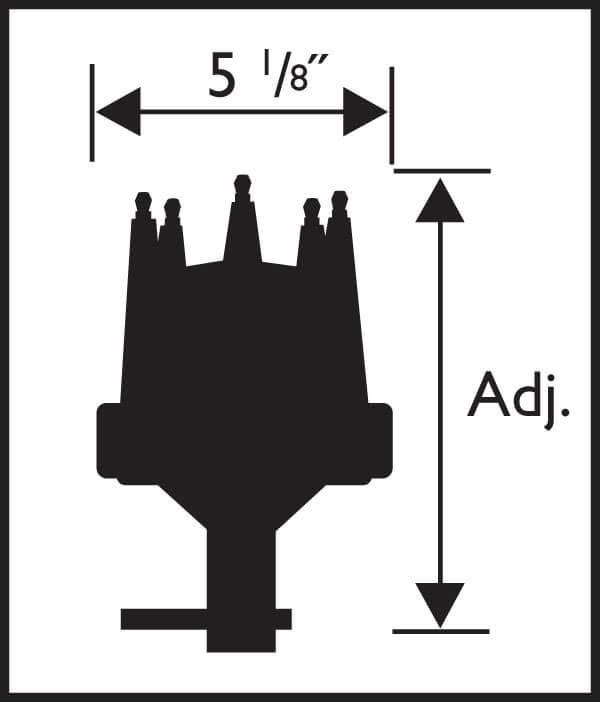 MSD Pro-Billet Ready-To-Run Distributor (MSD8573)