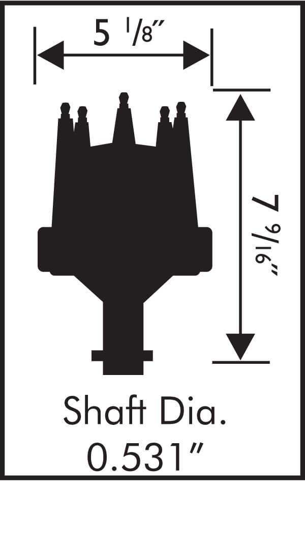 MSD Pro-Billet Distributor (MSD8594)