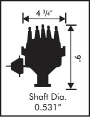 MSD Pro-Billet Ready-To-Run Distributor (MSD8595)