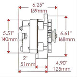 Powermaster Street Alternator (PM17294)
