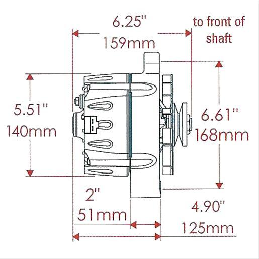 Powermaster Signature Series Alternator (PM27296)