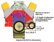 Powermaster Drag Racing Alternator Kit (PM8-875)