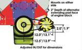 Powermaster Drag Racing Alternator Kit (PM8-882)