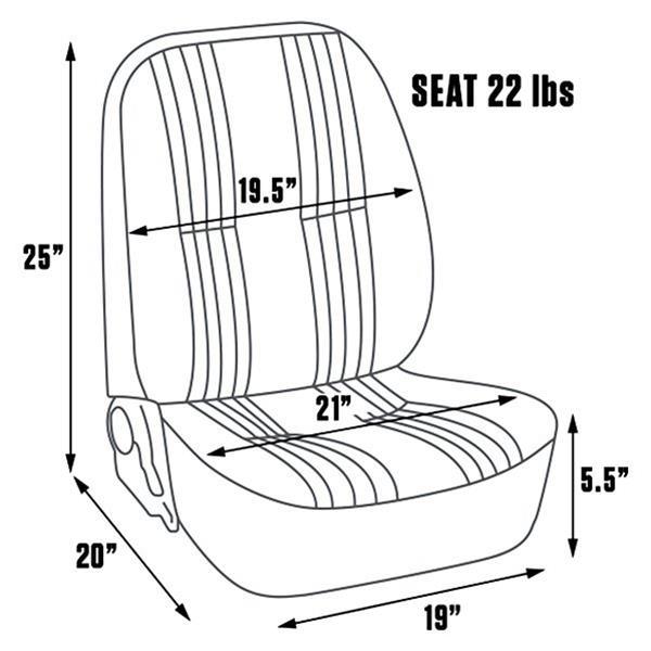 Procar Seat (SC80-1400-51R)