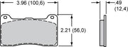 Wilwood PolyMatrix Brake Pad Set with Q Compound (WB15Q-10385K)