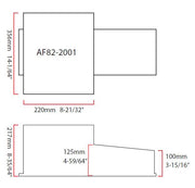 Aeroflow Ford Cleveland Super Oil Pan (AF82-2001)