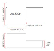 Aeroflow Fabricated LS Rear Sump Conversion Oil Pan (AF82-2014)
