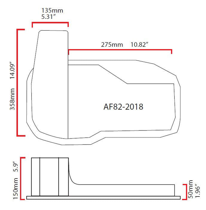 Aeroflow Mitsubishi Evo Fabricated Race Oil Pan (AF82-2018)