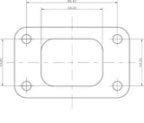 Aeroflow T3 Stainless Steel Turbine Inlet Flange (AF9551-0002)